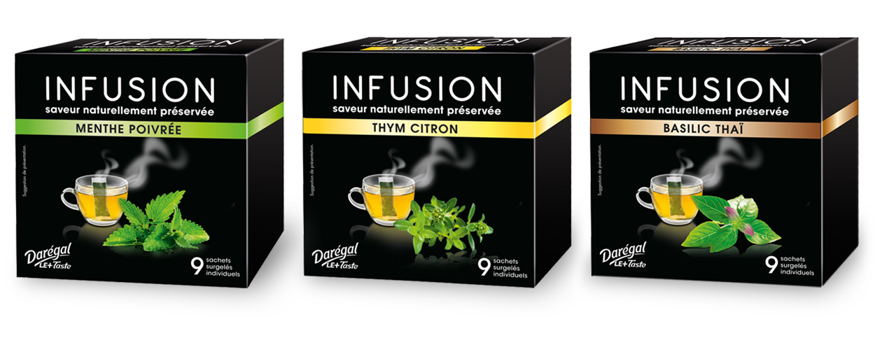 Darégal gamme Infusions