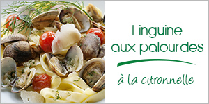 Linguine aux palourdes, citronnelle