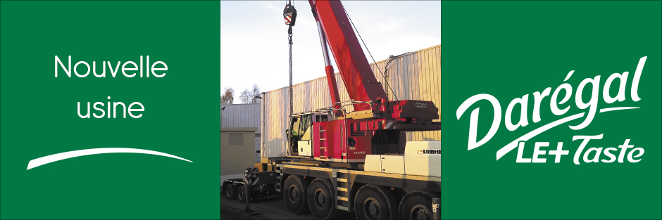 Darégal investit dans la construction d’une nouvelle usine à Milly-la-Forêt.