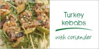 Darégal recipe - Turkey kebabs with coriander