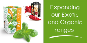 Expanding our Exotic and Organic ranges